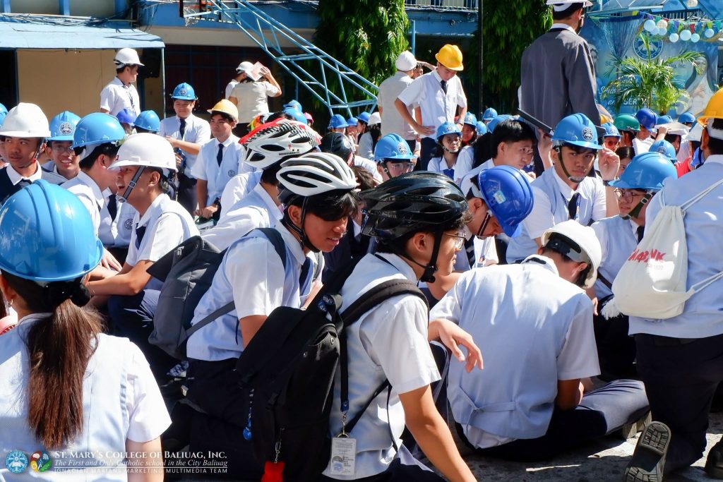 ST. MARY’S PARTICIPATES IN NATIONWIDE SIMULTANEOUS EARTHQUAKE DRILL